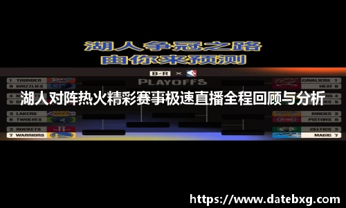 湖人对阵热火精彩赛事极速直播全程回顾与分析
