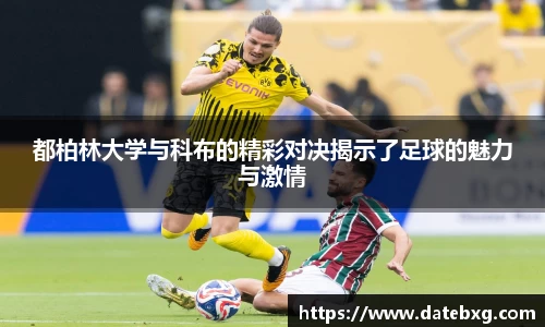 都柏林大学与科布的精彩对决揭示了足球的魅力与激情